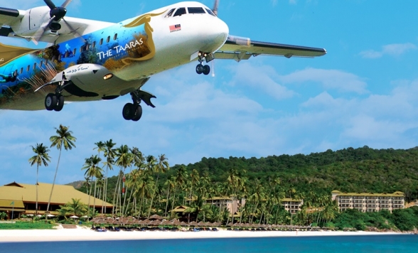 【レダン島】秘境の島 2泊3日パッケージ　～専用ジェットで行く五つ星極上ホテルリゾート「ザ ターラス ビーチ ＆ スパ リゾート」～【往復直行便｜スバン空港発～レダン島】